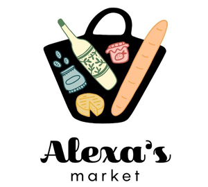 Alexa's Market Logo